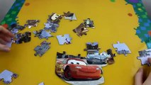 Disney Pixar Cars Lightning Mcqueen, Mater, Finn Mcmissile & Holly Shiftwell Puzzle!