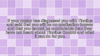 Closely Guarded Secrets About Tinnitus Control