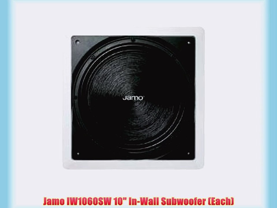 Jamo IW1060SW 10 In-Wall Subwoofer (Each)