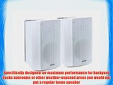 Energy Take Classic I/O 4 Indoor/Outdoor Speakers with 4-Inch woofer (1 Pair White)