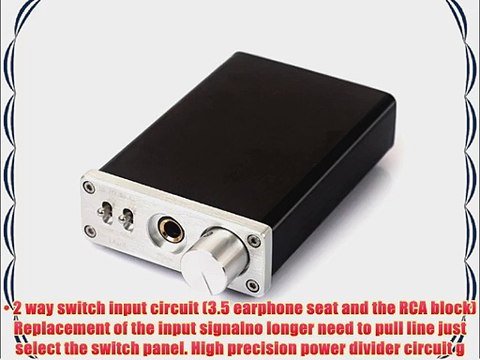 SMSL sApII Pro TPA6120A2 Big Power High Fidelity Stereo Headphone Amplifier (silver)