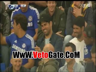 كوستا واخيه فى مدرجات تشيلسى وليفربول