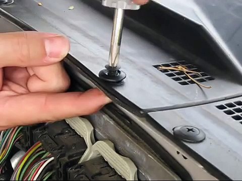 Cabin air filter replacement- Mercury Mariner