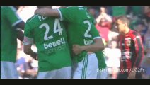 Goal Clement - St Etienne 2-0 Nice - 10-05-2015