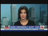 アメリカ国家緊急事態警報システムのテスト　戒厳令　Emergency Alert System Test