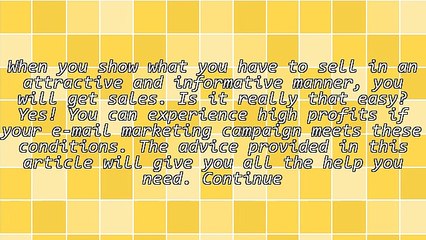 Looking To Boost Your E-Mail Marketing? Try These Tips!