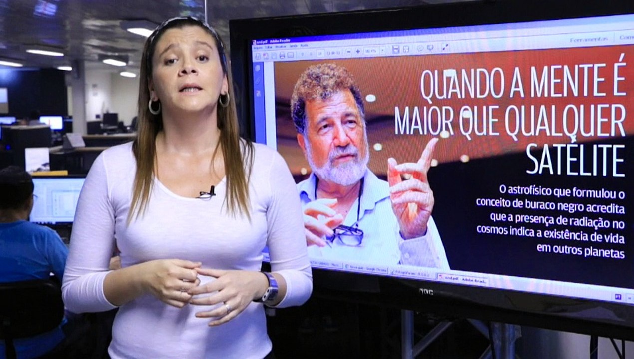 Astrofísico Remo Ruffini é entrevistado nas Páginas Azuis do jornal O POVO