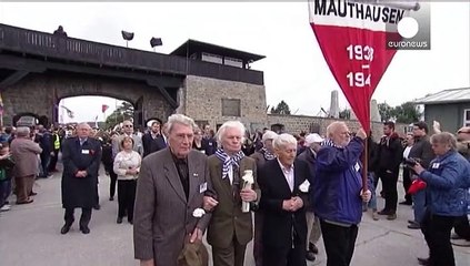 Mauthausen Nazi toplama kampının kurbanları anıldı