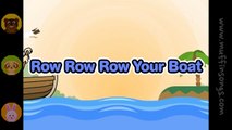 Row Row Row Your Boat  nursery rhymes & children songs with lyrics muffin songs