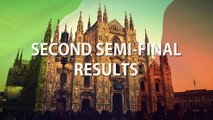 WAO Song Contest / 9th edition / Milan, Italy / Second semi-final results