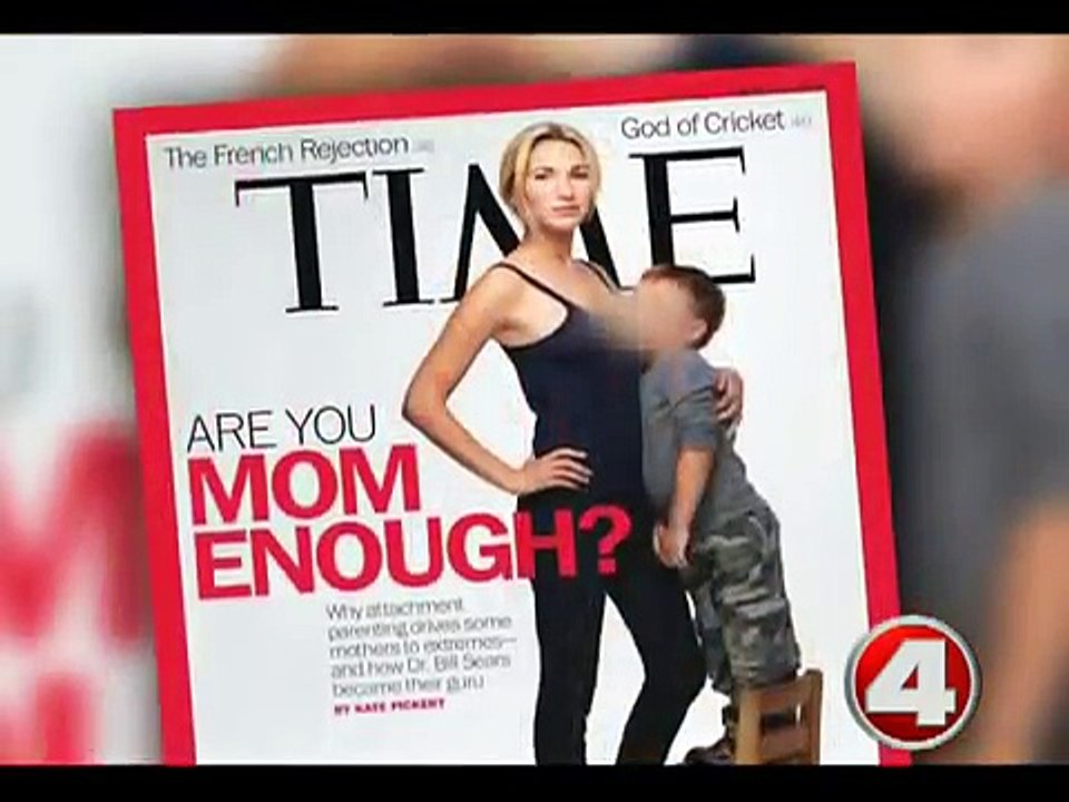 Reaction to Time Magazine cover with mom breast feeding 3 year old