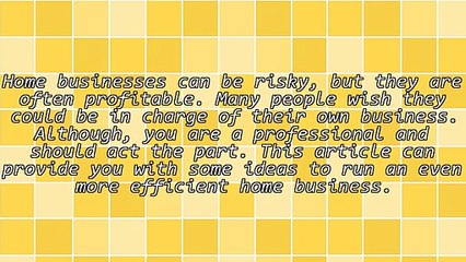 Tips And Tricks For Savvy Home Business Enterprise Owners