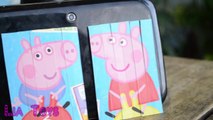 Peppa pig y George ROMPECABEZAS ¡hazlo tú mismo! CON UN INVITADO ESPECIAL (PRIMO PIPE)