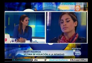 Milett Figueroa llora por video íntimo y revela depresión