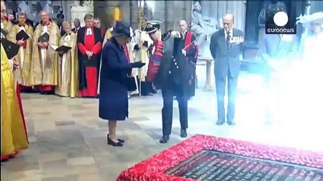 Reino Unido despide por todo lo alto a los caídos de la II Guerra Mundial