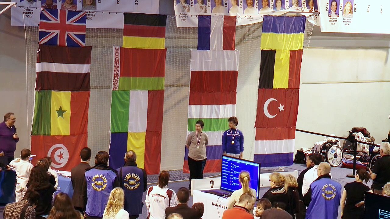 Tournoi de Villemomble 2015 - Epée - Remise des prix