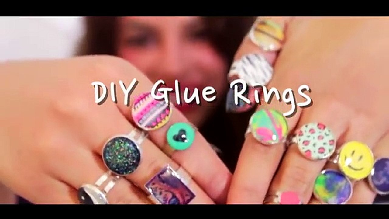 DIY GLUE RINGS_!