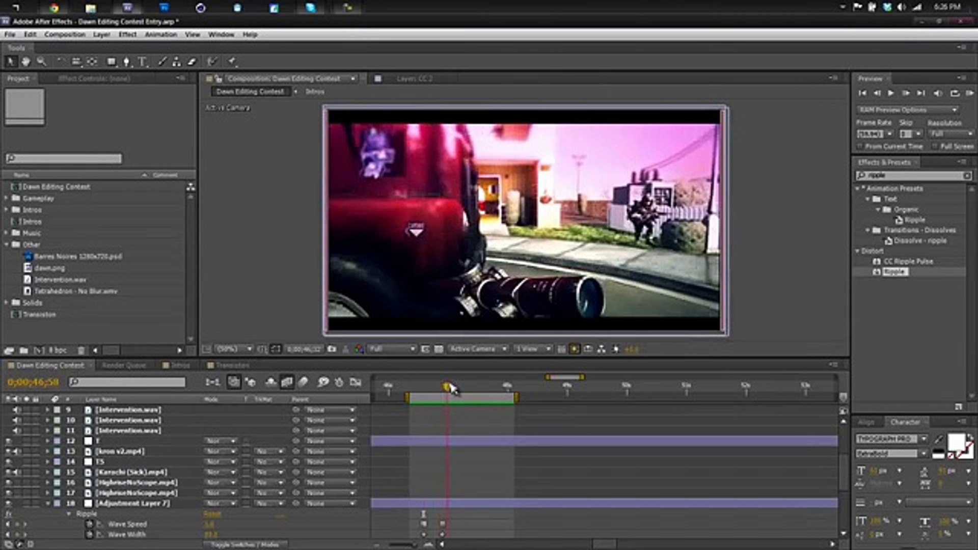 After Effects- Ripple Transition Tutorial - Vidéo Dailymotion