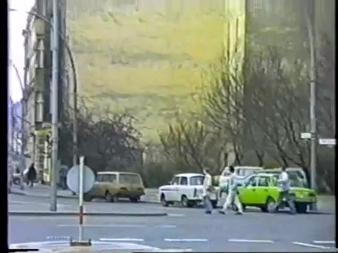 Berliner Mauer / Berlin Wall Brandenburger Tor - Ost Berlin DDR April 1989 -