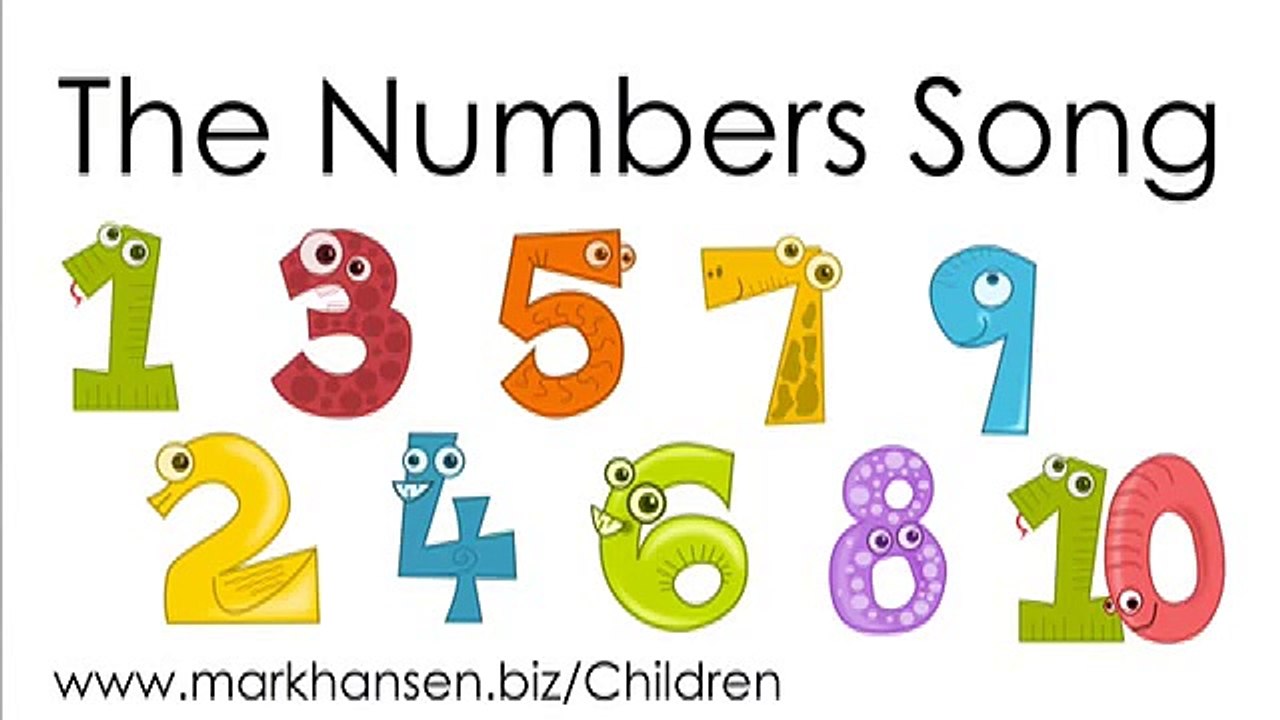 Counting Songs For Children 1 10 Numbers To Song Kids Kindergarten