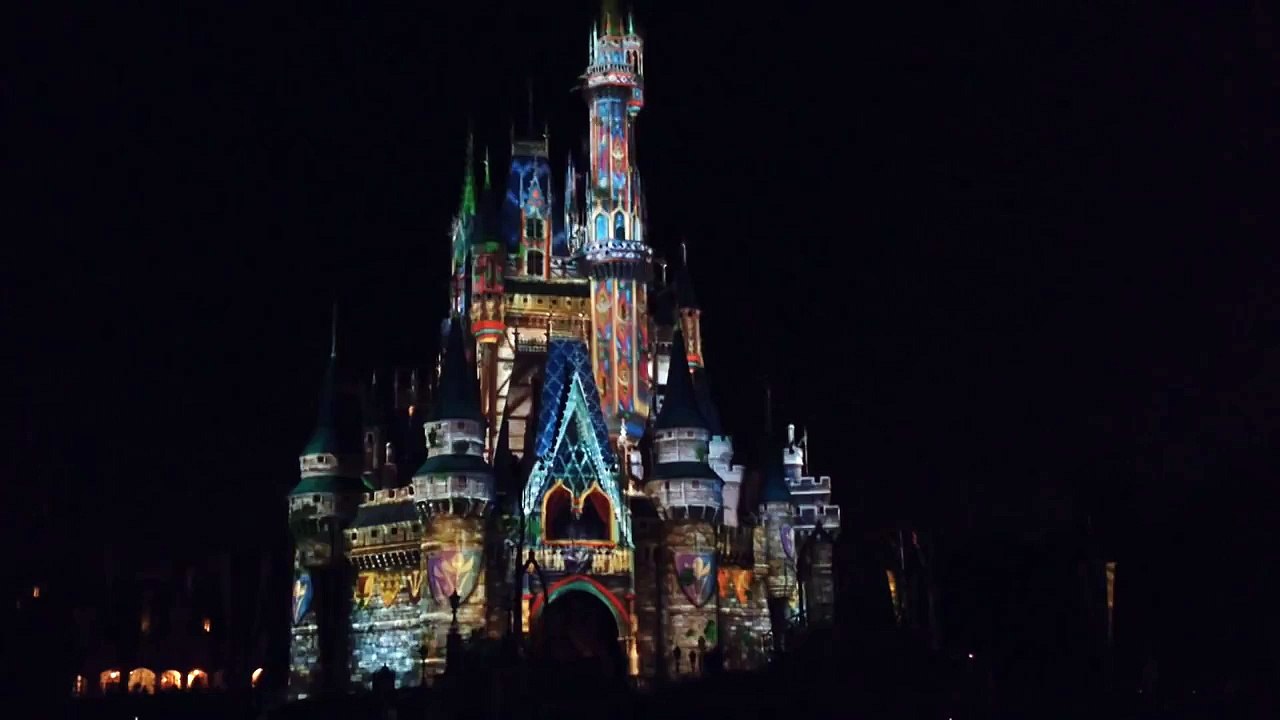 Frozen Section of Celebrate The Magic "Let it Go" LOVE THIS!!! At Magic Kingdom Walt Disney World
