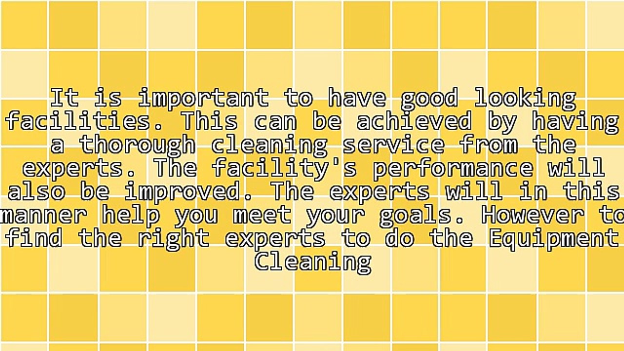 Tips On Getting The Best Equipment Cleaning Denver