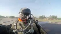 ncredible Solo F16 Aerobatics performance on PAF Gallant War Veterans Day by highly skilled Wg Cdr Azman Khalil of Pakistan Air Force._