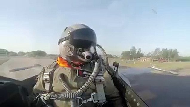 ncredible Solo F16 Aerobatics performance on PAF Gallant War Veterans Day by highly skilled Wg Cdr Azman Khalil of Pakistan Air Force._