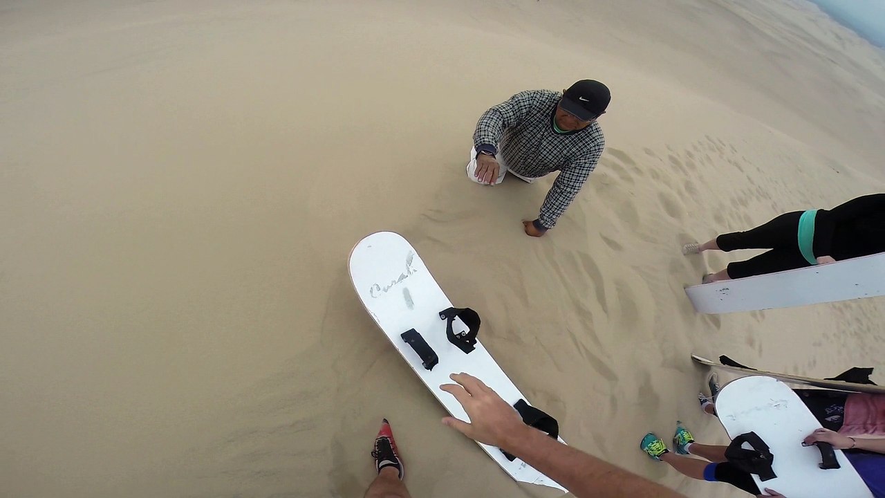 Sand-Duning in Huacachina, near Puno, Peru