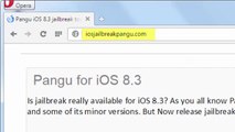 iOS 8.4 jailbreak Avec Pangu 8 iOS 8.4.1, iOS 8.4.2 jailbreak - Télécharger Cydia 8.4