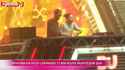 Dünya'nın en iyi DJ'lerinden muhteşem şov