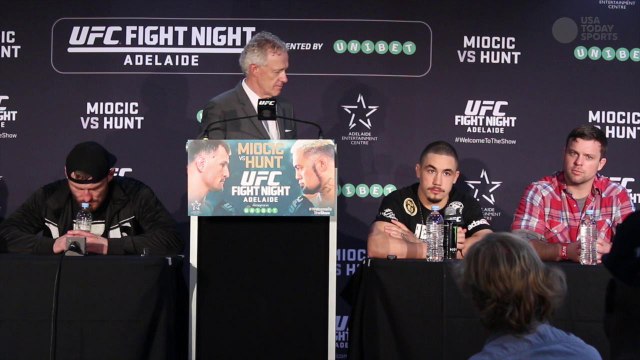 UFC Fight Night 65 Postfight with James Vick, Robert Whittaker, Daniel Hooker