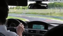 BMW M3 V8 Ring Taxi with Powerslides Mega Fast !! Nürburgring Nordschleife