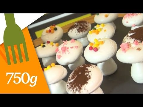 Recette de Champignons meringués - 750 Grammes
