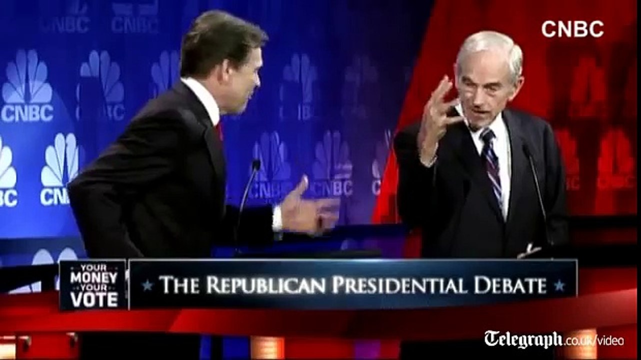 US Republican debate: "Oops" - watch Rick Perry's  chances in presidential race disappear
