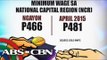 P15 taas sa minimum wage sa NCR, ipatutupad sa Abril