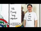 Church promotes 'Huwag Kang Magnakaw' shirts