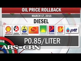 Oil price rollback, epektibo ngayong Martes