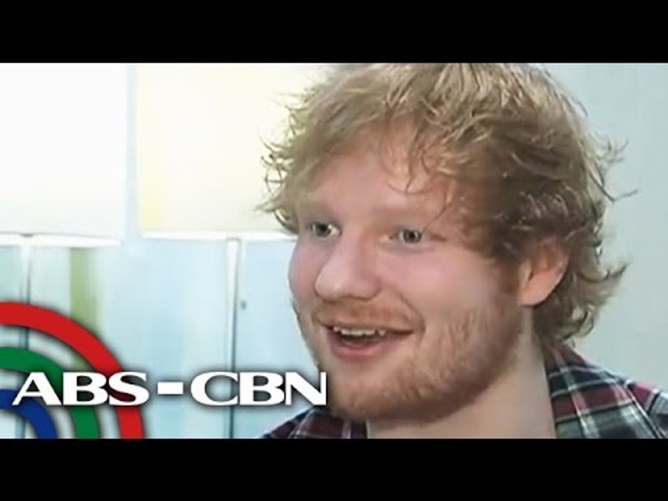 Pinoys' passion stuns Ed Sheeran