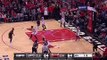 LeBron James knocks down buzzer-beater to sink Bulls and tie series