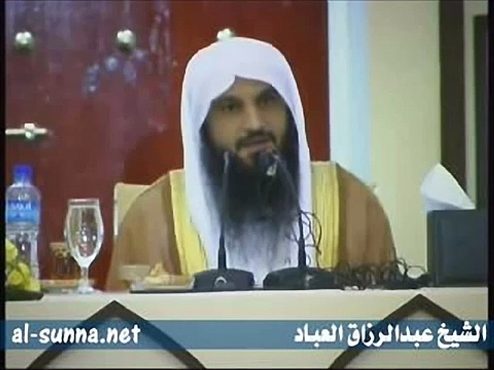 اعتذار لطيف من الشيخ عبد الرزاق العباد البدر لأحد طلابه