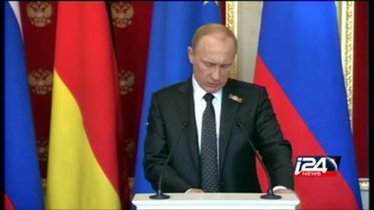 Meeting between Putin and Merkel