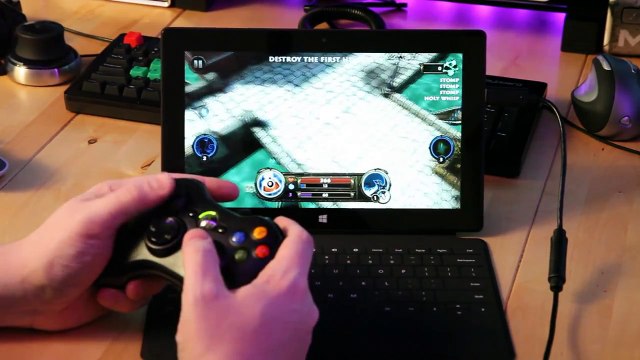 Microsoft Surface RT + SNES Emulator + XBOX Controller = Epic Portable Gaming Experience