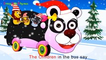 The Wheels on Bus Nursery Rhymes Collection | Children Songs Cartoon Animated Rhymes for Kids
