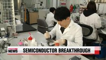 Korean scientists simplify semiconductor production