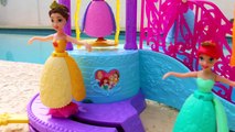 Disney Princess Petal Float Princess Ariel Rapunzel Belle Cinderella Little Mermaid Bath Toy
