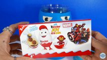 Kinder Joy Marvel Wolverine Iron Man Phineas and Ferb Play Doh Captain America sorpresa Disney