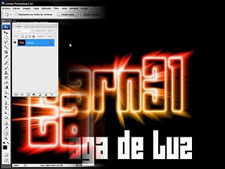 Tutorial Rafaga de luz photoshop en español