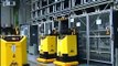 Fahrerloses Transportsystem (FTS) von MLR in der Automobilindustrie Automated Guided Vehicles (AGV)