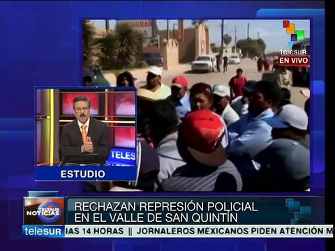 Jornaleros mexicanos de San Quintín mantendrán sus demandas laborales